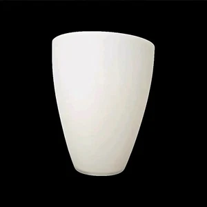 Lampenschirm G9 Ersatzglas Weiß mat Lampen Opal Glas Ø150mm H 185mm Fassung 22mm - Bild 1 von 7