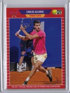 2023 Leaf Pro Set #PB-7 Carlos Alcaraz Tennis Card - 1 of 2367