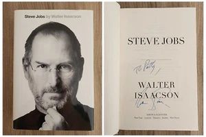 Walter Isaacson signiert Steve Jobs Hardcover Buch RAD - Bild 1 von 1
