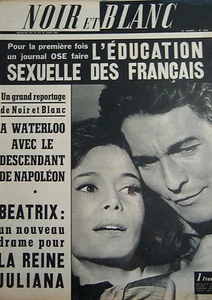 A WATERLOO WITH THE DESCENDANT of NAPOLÉON BLACK & WHITE MAGAZINE N° 1060 of 1965 - Picture 1 of 1