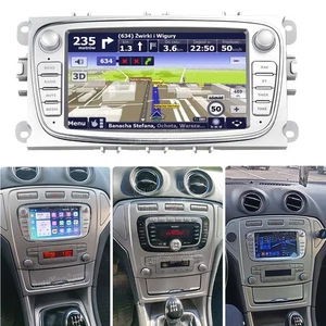Autoradio Für Ford Mondeo MK4 2008 2011 Android 15.0 Apple Carplay GPS 2G+64GB - Bild 1 von 23