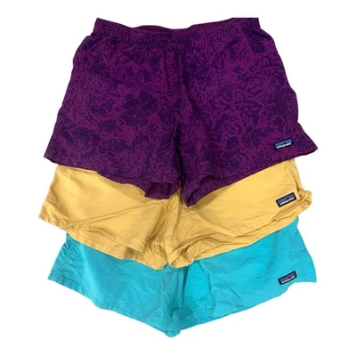 Patagonia Baggies Swim Casual Shorts Lot of 3 Style 57057 Women's Size M Medium - Image 1 of 4