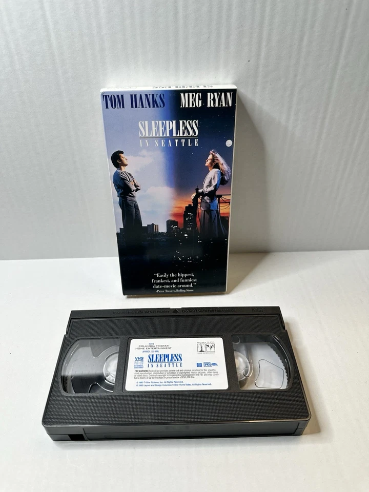 Sleepless In Seattle VHS Tape 1993 Original 1st Run - Image 1 of 4