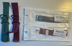 Menge 4 für Fitbit Versa 3/4 Sense Armband Ersatz 2 kleine 2 große - Bild 1 von 4
