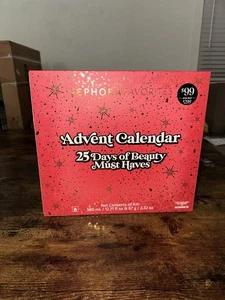 Sephora Favorites Advent Calendar 25 Days Of Beauty 2025 (SHIPS NEXT DAY!) - Picture 1 of 2