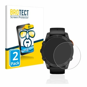 2x Osłona ekranu do Garmin Fenix 7 Pro Solar (47 mm) Przezroczysta folia ochronna - Zdjęcie 1 z 7