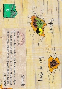 Shault 33/500 - 4th Edition Spellfire CCG TSR, Inc. 1996 - Picture 1 of 6