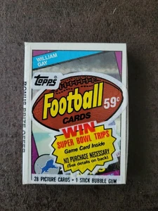 1984 Topps Football Cello Pack - John Elway RC, Marino RC? Jack Slater RC back! - Picture 1 of 2