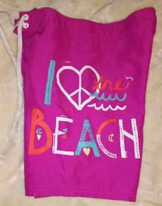 Billabong Board Shorts Girls Sz-8 Pink - Picture 1 of 5