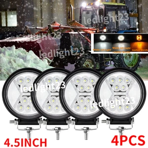 4'' LED WORK LIGHTS Flood Lights fit Caterpillar Construction Equipment Forklift - Picture 1 of 12