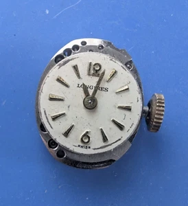VINTAGE LADIES LONGINES CALIBER 410 WRISTWATCH MOVEMENT NOT RUNNING - Picture 1 of 2