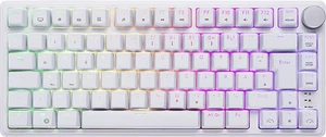 ISY IGK6500 Gasket Mount Gaming Tastatur Mechanisch Kabelgebunden Weiß - Bild 1 von 3