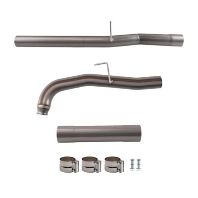 3.5-4" Exhaust Pipe Kit for Chevy Silverado GMC Sierra 6.6L Duramax 2011-2015 - Изображение 1 из 4