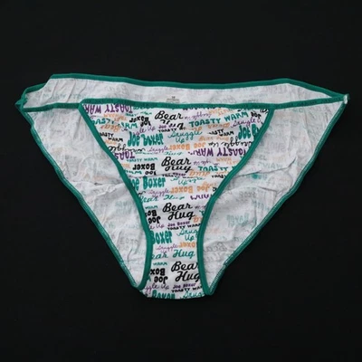 1 NUEVO Joe Boxer De Colección 100% Algodón Tiro Bajo Tanga Bikini Panty Talla 10/XXXL Foto 1 de 4