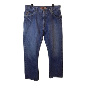 Ariat Work FR Herren Low Rise M4 Boot Cut Jeans Gr. 36x30 Blau Flammhemmend - Bild 1 von 9