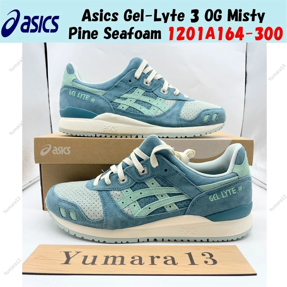 Asics Gel-Lyte 3 OG Misty Pine Seafoam 1201A164-300 Tamaño para hombre - Imagen 1 de 4
