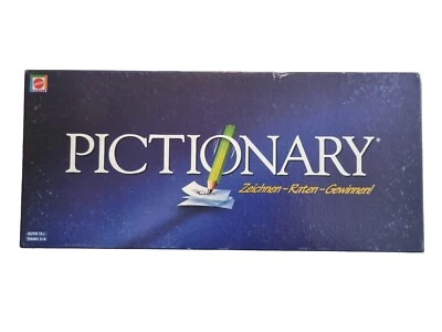 Pictionary: Zeichnen - Raten - Gewinnen - Mattel - Bild 1 von 4