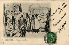 PC CPA DJIBOUTI / SOMALIA, FEMMES SOMALIES, Vintage Postcard (b13932)