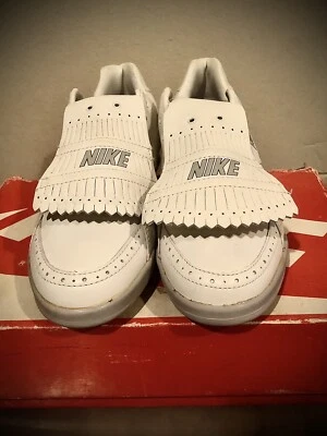 Rare Vintage 80s 90s Nike Size 7 Colwood Spike Golf Shoes Dynalite  911012CH3 - Image 1 of 4