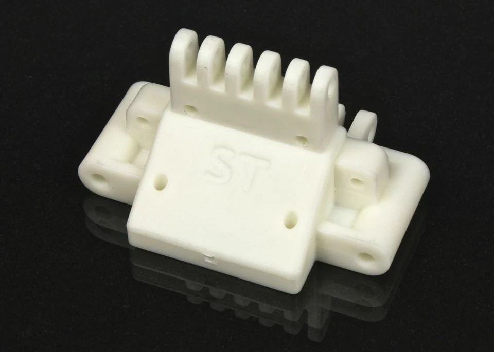 A1101 Molded White Front Bulkhead for Team Losi XX XXT Sabula Tech LOSA1101 - Image 1 of 1