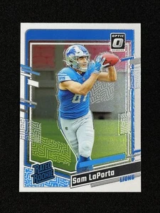 Sam LaPorta (RC) - 2023 Donruss Optic Football Rated Rookie Base #237 Lions - Picture 1 of 2