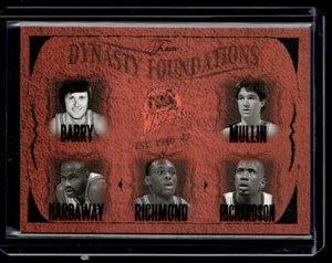 2004-05 Flair Dynasty Foundations Barry/Mullin/Hardaway/Richmond/Richardson - Picture 1 of 2