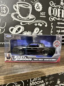 NEW Jada 99539 Fast & Furious 1987 DOM'S BUICK Grand National 1:43 Die-Cast Car