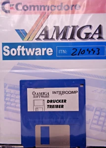 COMMODORE AMIGA -- DRUCKER TREIBER (INTERCOMP) - Bild 1 von 2
