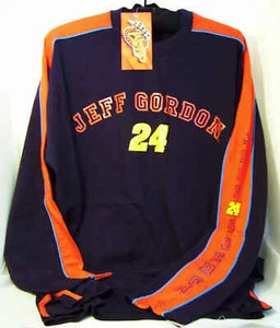 Nueva Camisa Vintage Jeff Gordon Nascar Talla L Ganadores Círculo Azul Marino - Imagen 1 de 4