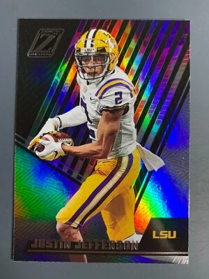 2023 Panini Chronicles Zenith Draft Justin Jefferson Minnesota Vikings/ LSU - Image 1 of 2