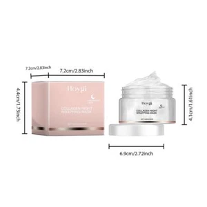 Collagen Wrapping Mask Collagen Night Wrapping Mask Hydrolyzed Collagen D3P7 - Picture 1 of 14