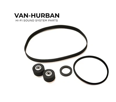 CORREAS RODILLOS Y IDLER RUEDA LOCA AKAI  GXC-735D - Imagen 1 de 2