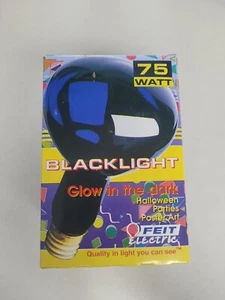 75 Watt BLACKLIGHT REFLECTOR BULB BULK pack of 5. - Picture 1 of 1