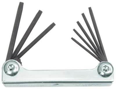 Bondhus Classic Steel Hex Fold Up Wrench Set Torx T6-T25 USA Made Metal 14532 - Image 1 of 2