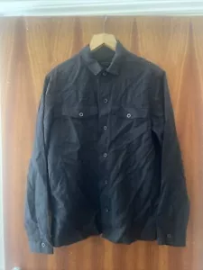 Camisa de lino manga larga All Saints Penrose talla pequeña - Imagen 1 de 7
