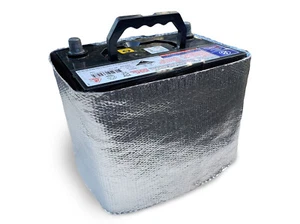 Car Battery Saver Heat Insulation Kit Car 4WD 4X4 Truck & Acid Proof Mat Wrap. - Picture 1 of 5