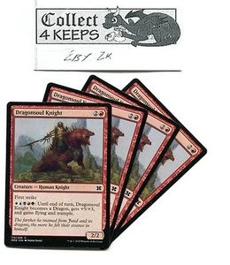 Magic MTG Modern Masters 2015: 4x Dragonsoul Knight x4 Red Playset Unplayed - Picture 1 of 1
