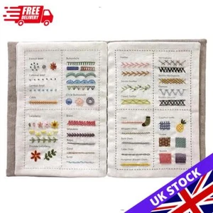 DIY Stitch Book Creative Embroidery Stitches Book for Beginners (Style A) - Picture 1 of 9