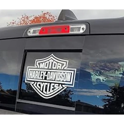 Se adapta a 7" x 5" Protector de motocicleta Harley Vinilo Calcomanía Adhesiva CUALQUIER Color ¡ENVÍO GRATUITO! Foto 1 de 4