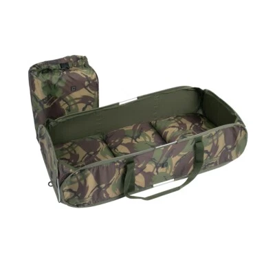 Carp Cradle Fishing Unhooking Mat Pop Up Camo With Carry Bag - Carper Tackle - Image 1 of 4