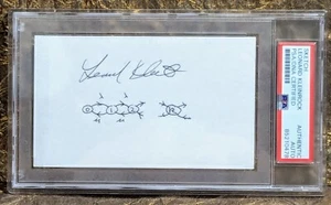 PSA ADN Leonard Kleinrock Autógrafo Firmado Dibujado a Mano ARPANET Diagrama Boceto - Imagen 1 de 2