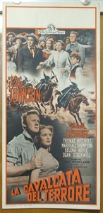 locandina film LA CAVALCATA DEL TERRORE Van Johnson Janet Leight Thomas Mitchell - Picture 1 of 2