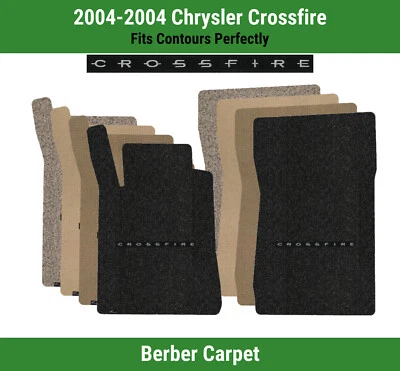 Alfombrillas delanteras Lloyd Berber para Chrysler Crossfire '04 con Crossfire plateado Foto 1 de 4