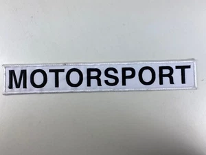 Motorsport  Aufnäher, Aufbügler, Patch, Sticker  Rückenaufnäher ca 25x5cm Sport - Bild 1 von 1