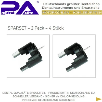 PASSEND FÜR SIRONA® - SIEMENS® Sirona® - Siemens® Motor SL - Motorkohlen-Baugruppe - SPARPAKET – 2 STÜCK ¹
