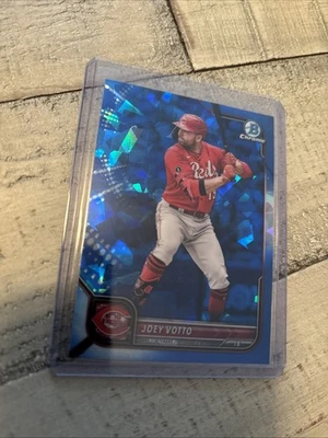 2022 Bowman Chrome Sapphire Edition - Joey Votto #64 - Image 1 of 2