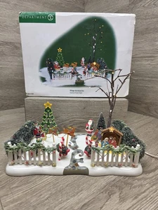 Department 56 D56 Snow Village Festive Front Yard #56.52506  - Picture 1 of 9