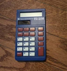 Texas Instruments TI-108 Basic Calculator - Picture 1 of 1