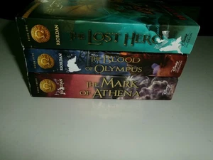 (3) The Lost Hero (Rick Riordan) chapter books Grades 4-7 (Heroes of Olympus) - Picture 1 of 4