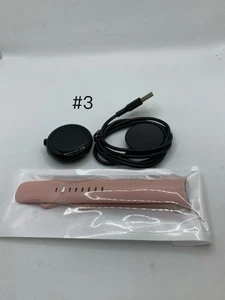 2023 Google Pixel Watch 41mm Matte Black (Wi-Fi) MFG2023 W/Pink Band(green Avai) - Photo 1 sur 7